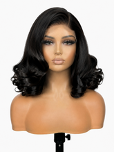 Bouncy Curl Black HD Lace Wig | Raw Hair Vietnam