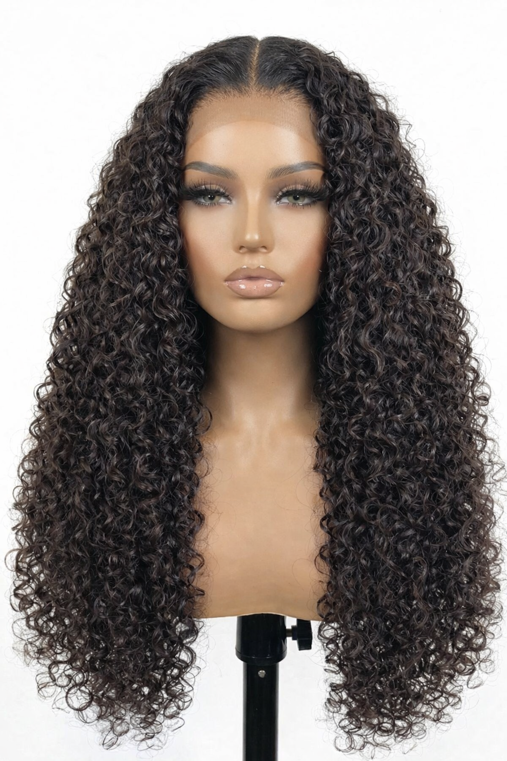 Burmese Curl Black HD Lace Wig