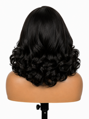 Bouncy Curl Black HD Lace Wig | Raw Hair Vietnam