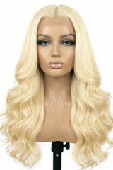 Blonde 613 Lace Wig Transparent