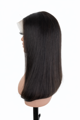 Virgin Black Transparent Lace Wig | Straight - Body Wave
