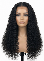 Virgin Black HD Lace Wig | Deep - Loose Wave