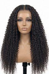 Jerry Curly Black HD Lace Wig