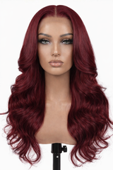 Perruque Transparente Lace 99J | Straight/Body Wave