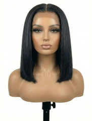Bob Virgin Black HD Lace Wig  | En Stock